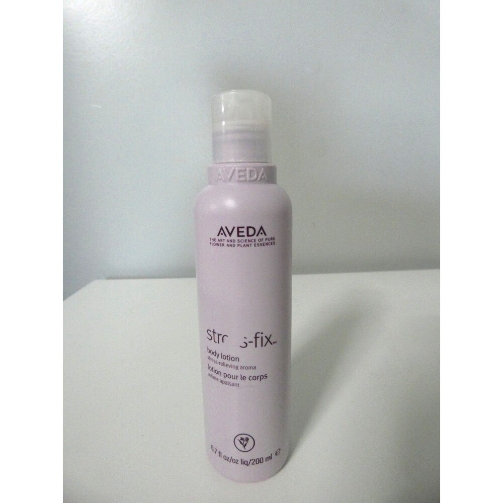 Aveda Stressfix Body Lotion Full Size 6.7 oz 200 ml New Lavender Stress Relief